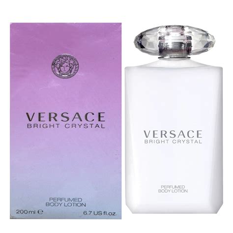 versace bright crystal perfumed body lotion 200ml|Versace Bright Crystal woman perfume.